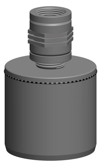 Adapter Stützrohr