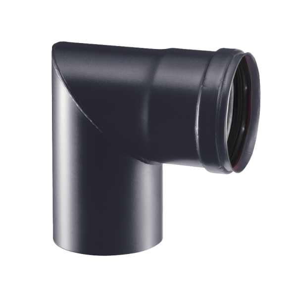 Winkelbogen 90° für Pelletheizungen