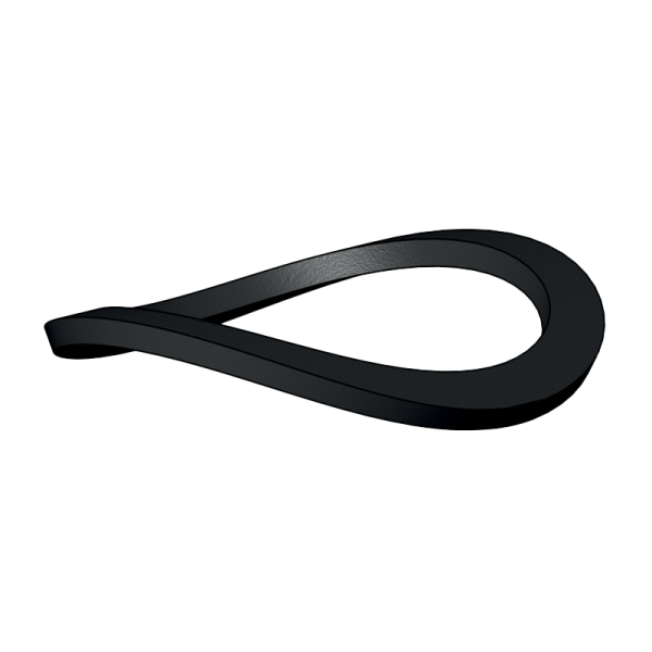 Silikon Dichtung für Revisionsdeckel für Abgasanschlussrohre für Pelletheizungen