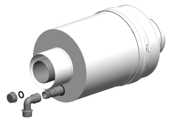 Absorptions-Abgasschalldämpfer ATEC ASD TWIN