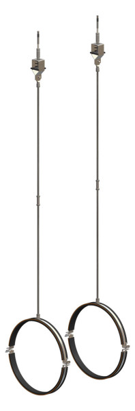 Befestigungs-Set Abgasschalldämpfer DN 300 - Decke